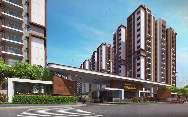 Aparna Kanopy Yellow Bells