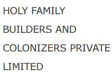 Holy Family Builders And Colonizers