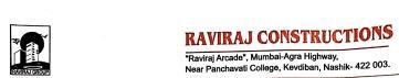 Raviraj Constructions Nasik