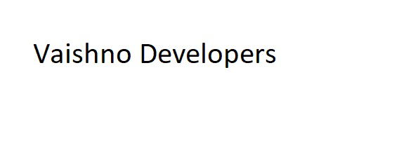 Vaishno Developers